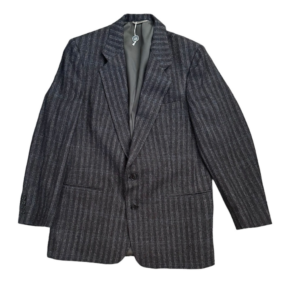 Vintage Christian Dior Strip wool Blazer